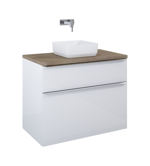 SZAFKA LOFTY 90 2S WHITE HG PDW