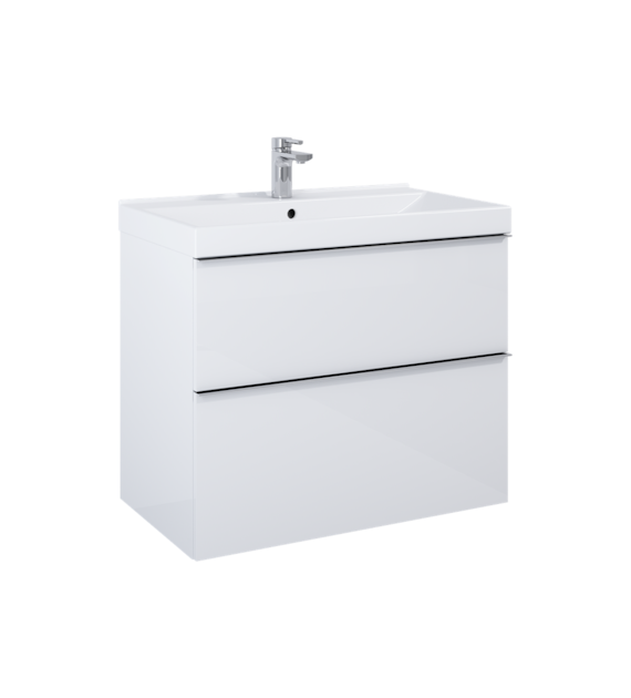 SZAFKA LOOK 80 2S WHITE HG PDW