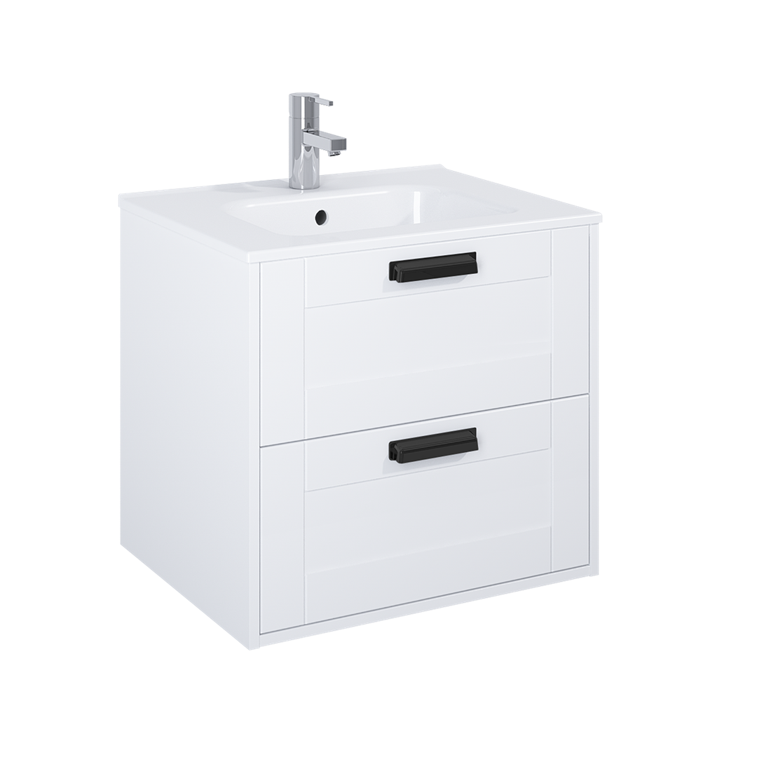 SZAFKA INGE NEW 60 2S WHITE MATT PVC PDW