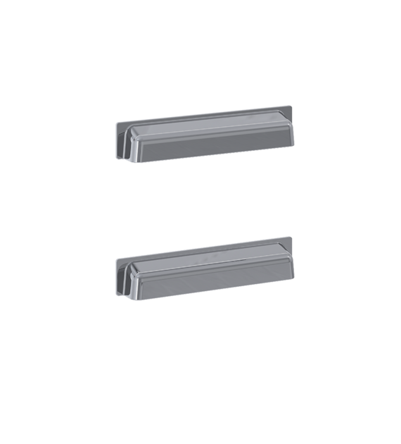 UCHWYT INGE CHROM 15 KOMPLET 2 SZT. L-148