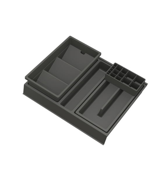 ORGANIZER MODUŁOWY L40 ANTHRACITE MATT