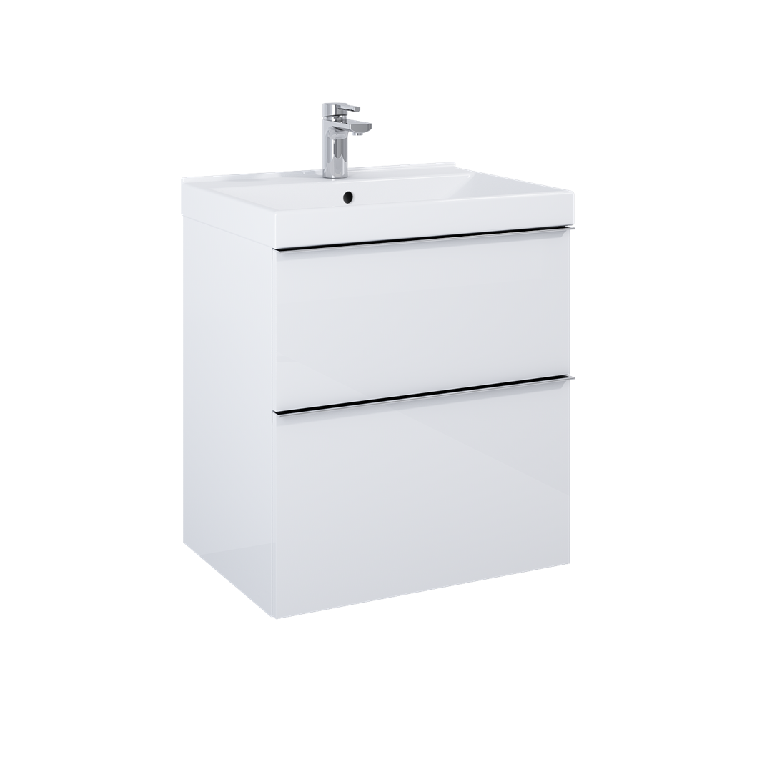 LOOK SZAFKA 60 2S WHITE MATT PDW