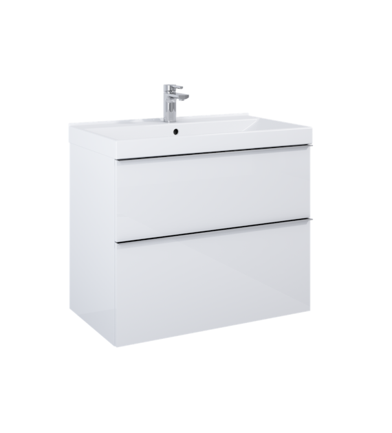 SZAFKA LOOK 80 2S WHITE MATT PDW