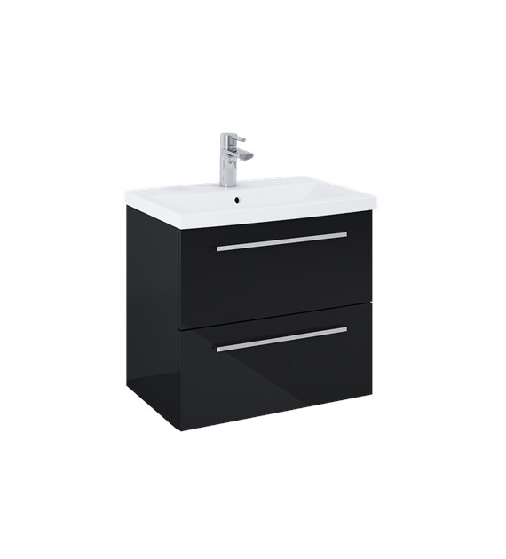 ELITA SZAFKA KWADRO PLUS 60 2S CZARNA HG PDW