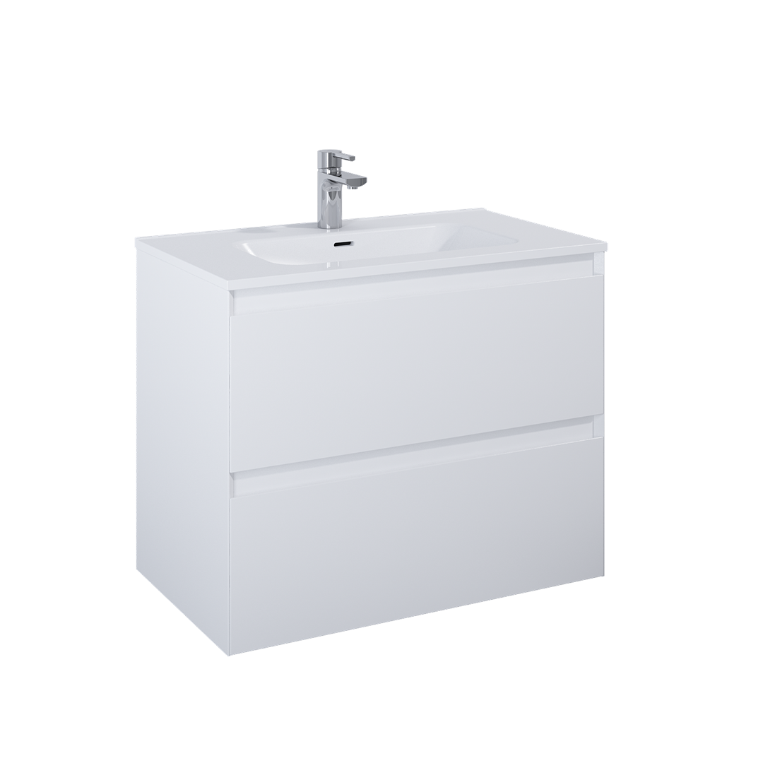 SPLIT SZAFKA 80 2S WHITE MATT