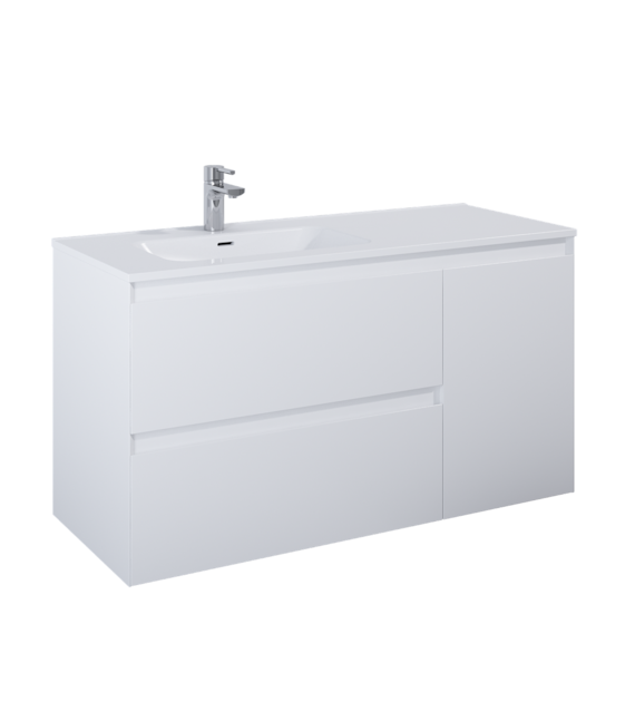 SZAFKA SPLIT 120 2S L CARGO WHITE MATT PDW