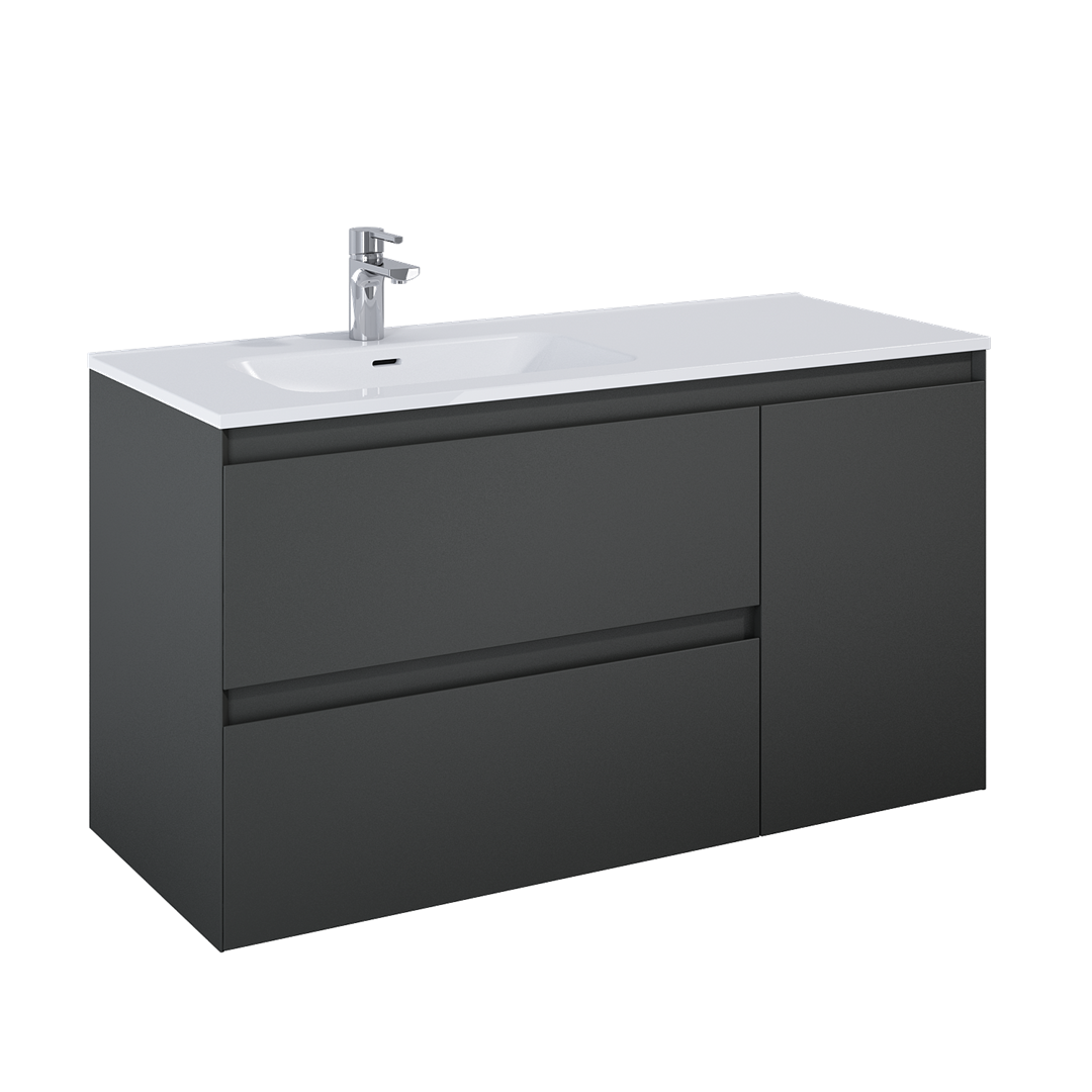 SPLIT SZAFKA 120 2S L CARGO ANTHRACITE MATT PDW