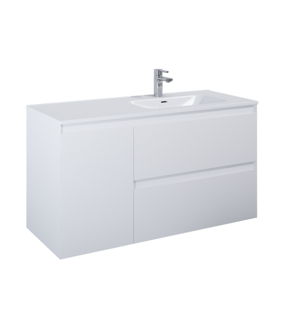 SZAFKA SPLIT 120 2S P CARGO WHITE MATT PDW