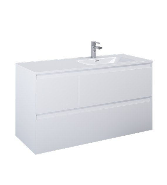 SZAFKA SPLIT 120 3S P WHITE MATT PDW