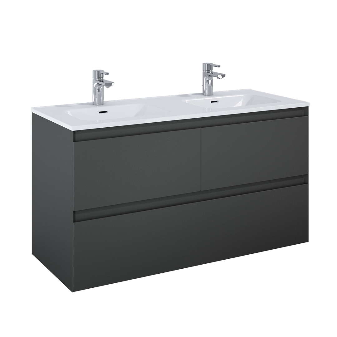 SPLIT SZAFKA 120 3S ANTHRACITE MATT PDW