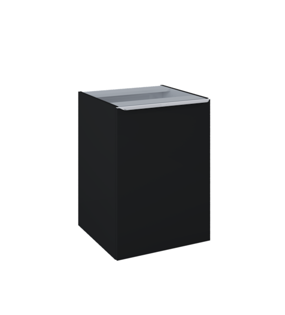 KOMODA LOFTY 50 Z KOSZEM CARGO BLACK MATT PDW