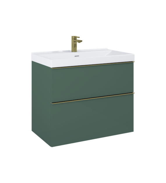 SZAFKA LOOK 80 2S FOREST GREEN MATT PDW