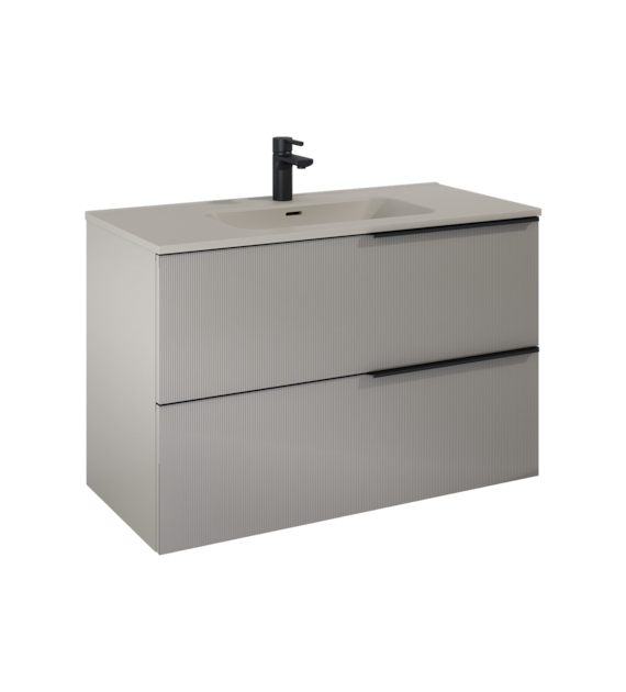 SZAFKA SOHO 100 2S FUME MATT PDW