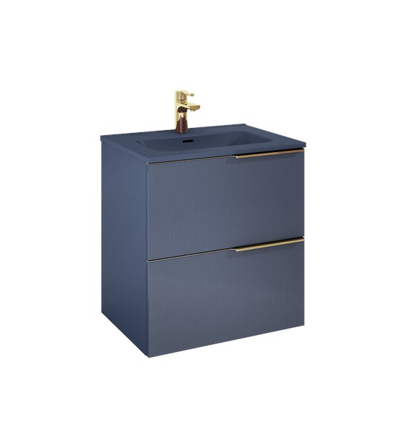 SZAFKA SOHO 60 2S NAVY BLUE MATT PDW