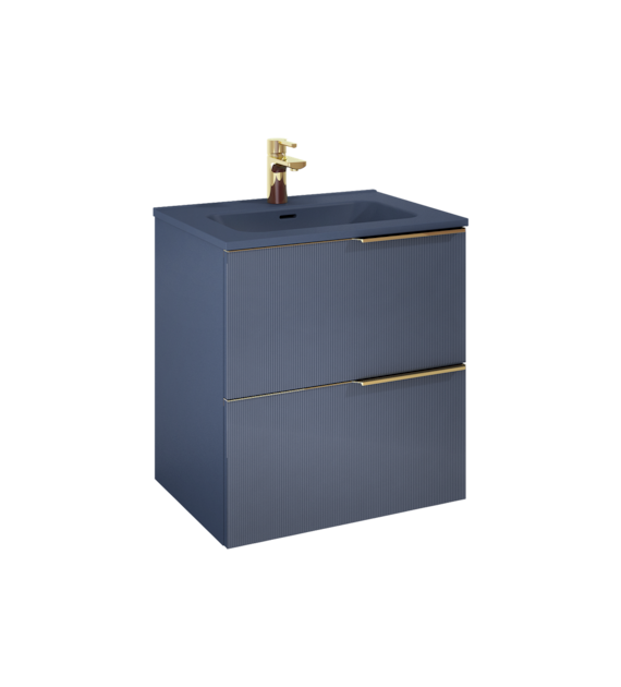 SZAFKA SOHO 60 2S NAVY BLUE MATT PDW