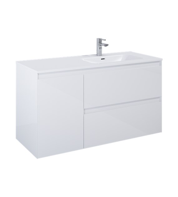 SZAFKA SPLIT 120 2S P CARGO WHITE HG PDW