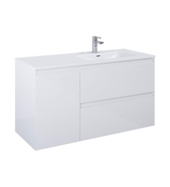 SZAFKA SPLIT 120 2S P CARGO WHITE HG PDW