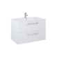 ROMA PLUS SZAFKA 80 2S + UMYWALKA WHITE HG