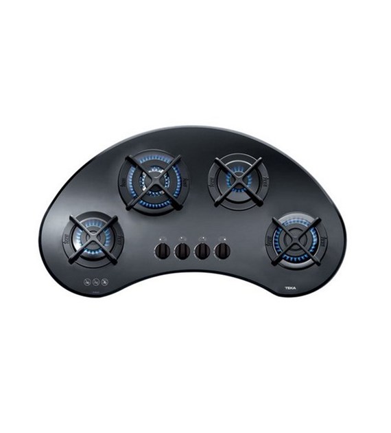 PŁYTA GAZOWA VR 90 4G AI AL TR CZARNE SZKŁO